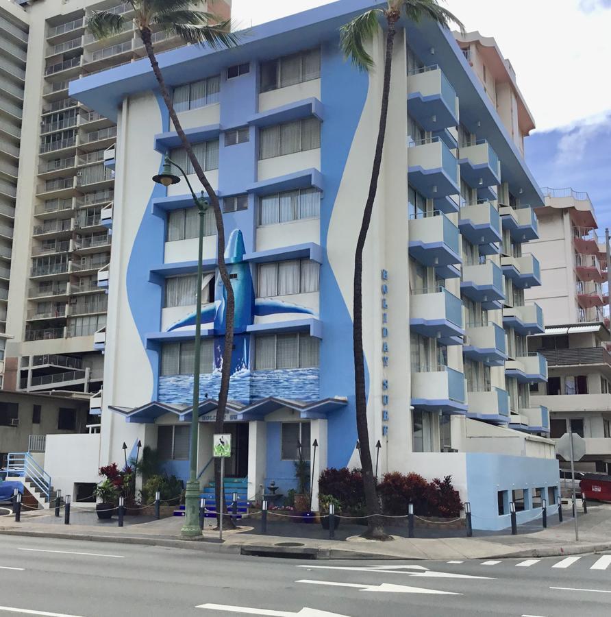 Holiday Surf Hotel Honolulu Exterior foto